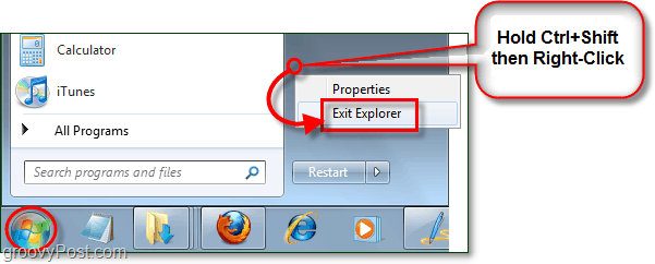 cara me-restart explorer di windows 7 tanpa memulai ulang