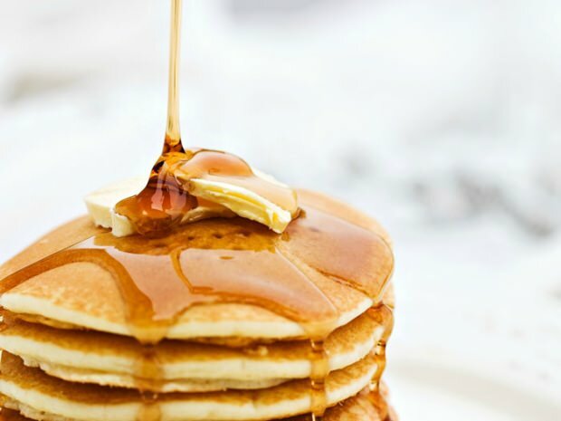 Mudah membuat resep pancake! Bagaimana membuat Pancake sirup Maple asli yang cocok untuk diet?