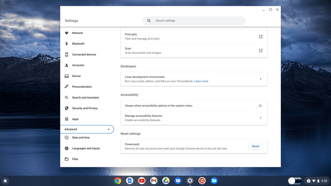 Suara Tidak Berfungsi di Chromebook