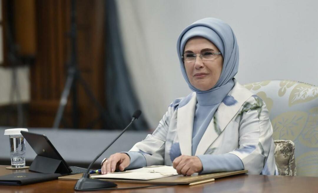 Ibu Negara Erdoğan berbagi tentang kontaknya di New York 