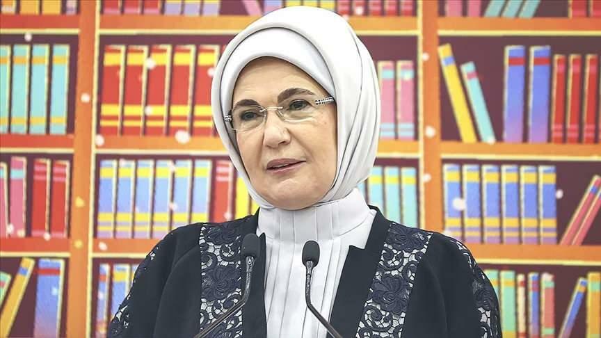 Ibu Negara Erdoğan merayakan masa pendidikan baru