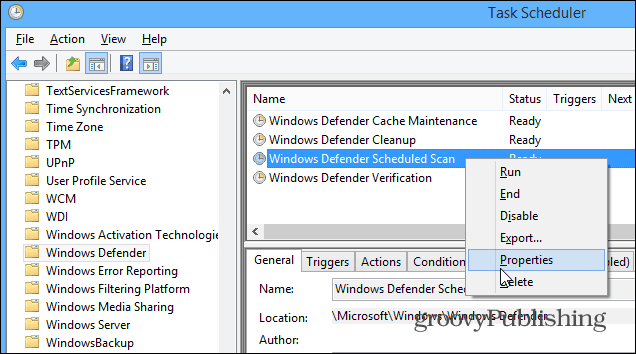 Cara Menjadwalkan Windows Defender untuk Pemindaian Otomatis di Windows 8.1