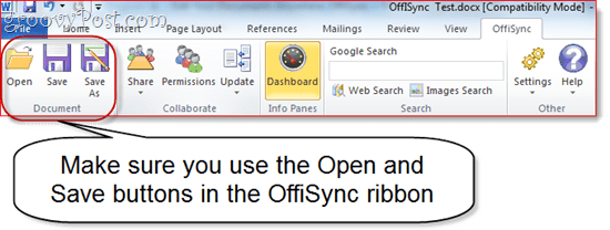 OffiSync: Sinkronkan Google Documents dengan Office 2010