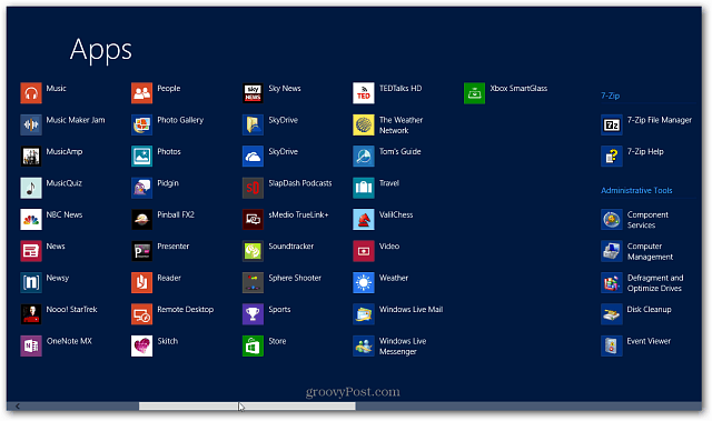Temukan Semua Aplikasi yang Diinstal di Windows 8 (Diperbarui untuk 8.1)