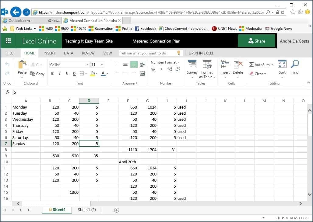 Mode Hanya Baca Excel SharePoint
