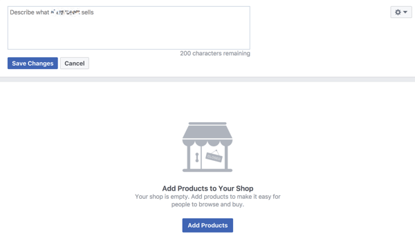 Jelaskan produk Anda di etalase Facebook Anda untuk membantu meningkatkan penjualan.