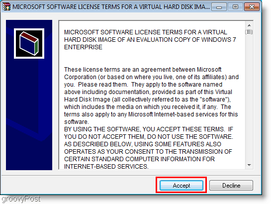 Lisensi Instalasi VHD Windows 7
