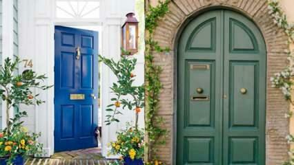 Apa warna pintu interior yang digunakan dalam dekorasi rumah? Warna ideal untuk pintu interior