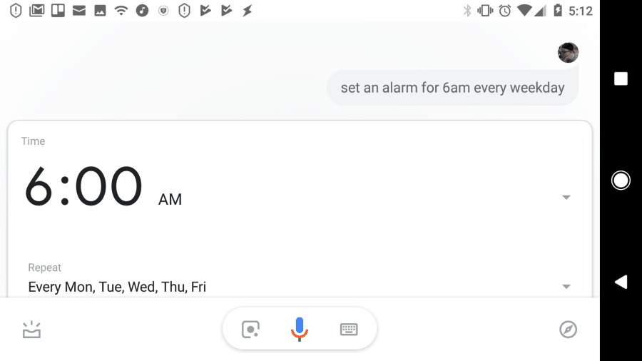 asisten google memutar alarm dan pengingat