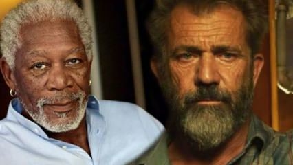 Morgan Freeman bertemu Mel Gibson di Karbala