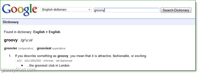 cari kata-kata sulit Anda menggunakan kamus google