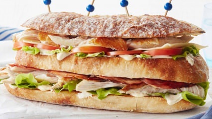 Bagaimana Club Sandwich dibuat? Resep sandwich klub di rumah