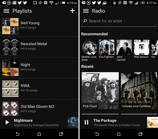 Groove Music di Android