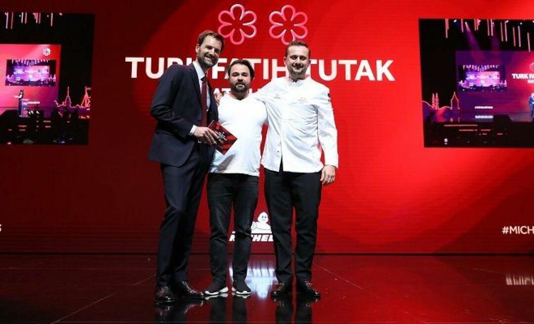 Kesuksesan gastronomi Turki telah diakui di dunia! Dianugerahi Bintang Michelin untuk pertama kalinya dalam sejarah