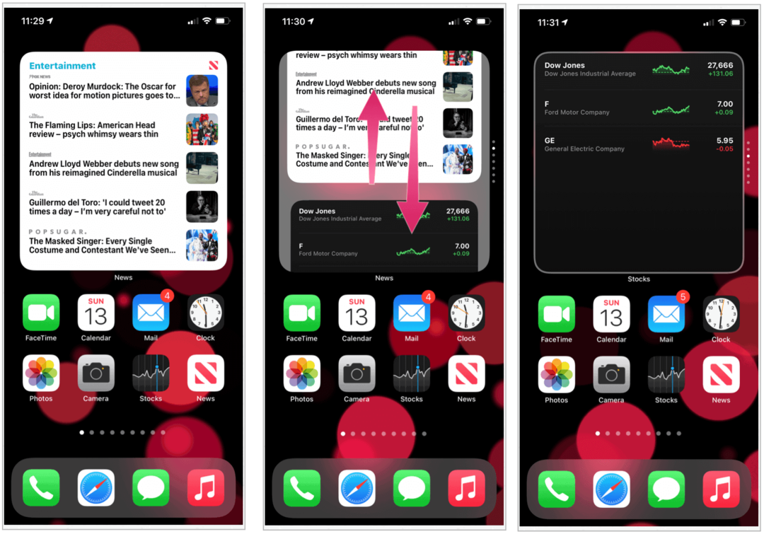 Menggunakan Widget di iOS 14 di iPhone