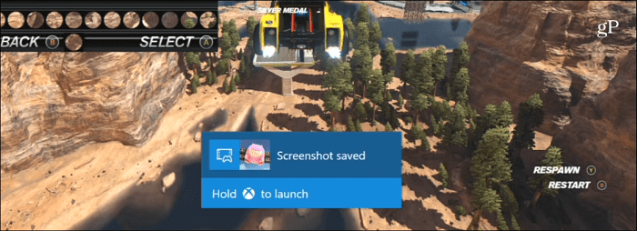 Tangkap Screenshot Xbox One