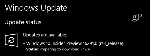 Microsoft Merilis Windows 10 Preview Build 16291 untuk PC