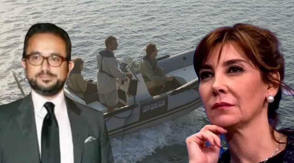 Ali Sabancı dan istrinya Vuslat Doğan Sabancı menabrak batu dengan perahu zodiaknya