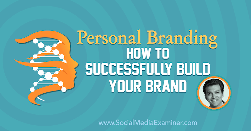 Personal Branding: Cara Berhasil Membangun Merek Anda yang menampilkan wawasan dari Rory Vaden di Podcast Pemasaran Media Sosial.