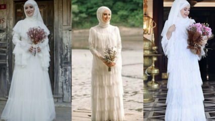 Gaun pengantin tren tahun 2018