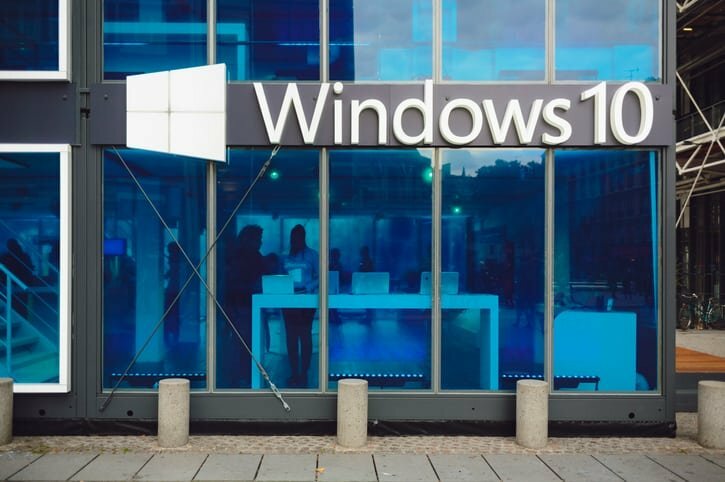Paviliun promo Microsoft Windows 10