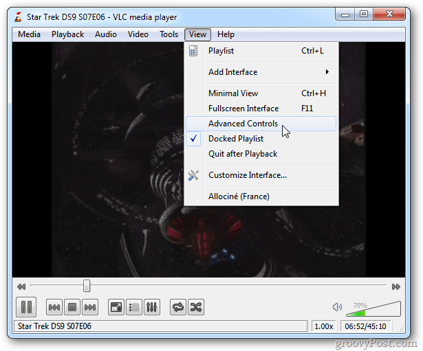 Ambil Cuplikan Layar di VLC Media Player
