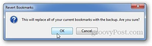Pulihkan Bookmark Firefox 4