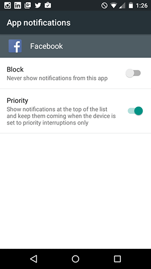 notifikasi umum aplikasi facebook android
