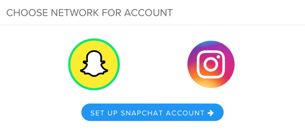 Tautkan akun Snapchat Anda ke Snaplytics.