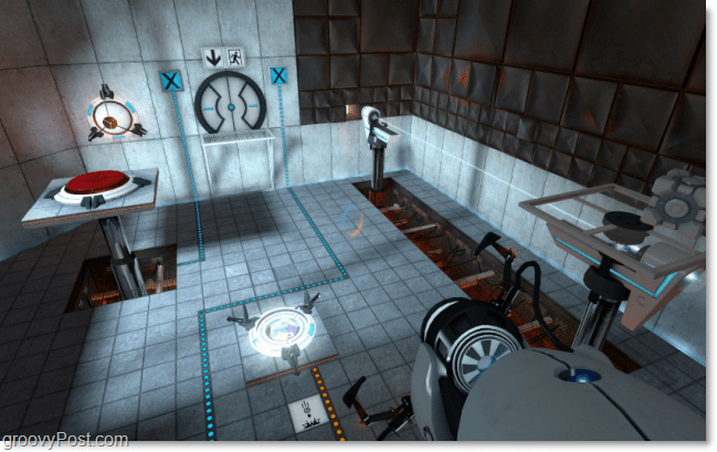 tangkapan layar screenshot game portal