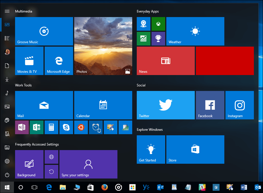 Tips Windows 10: Cara Menyembunyikan Kolom Semua Aplikasi di Menu Mulai (Pembaruan Kreator Windows 10)