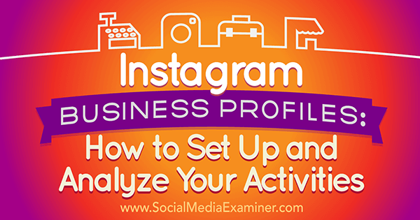 pengaturan menganalisis profil bisnis instagram