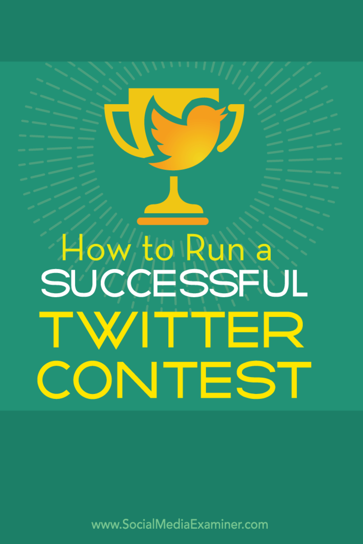 Cara Menjalankan Kontes Twitter yang Berhasil: Penguji Media Sosial
