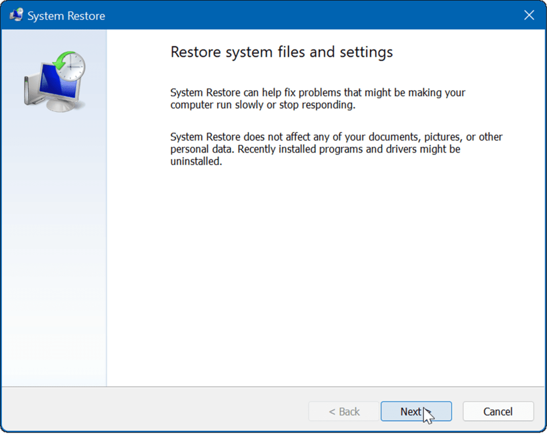 Buat Titik Pemulihan di Windows 11