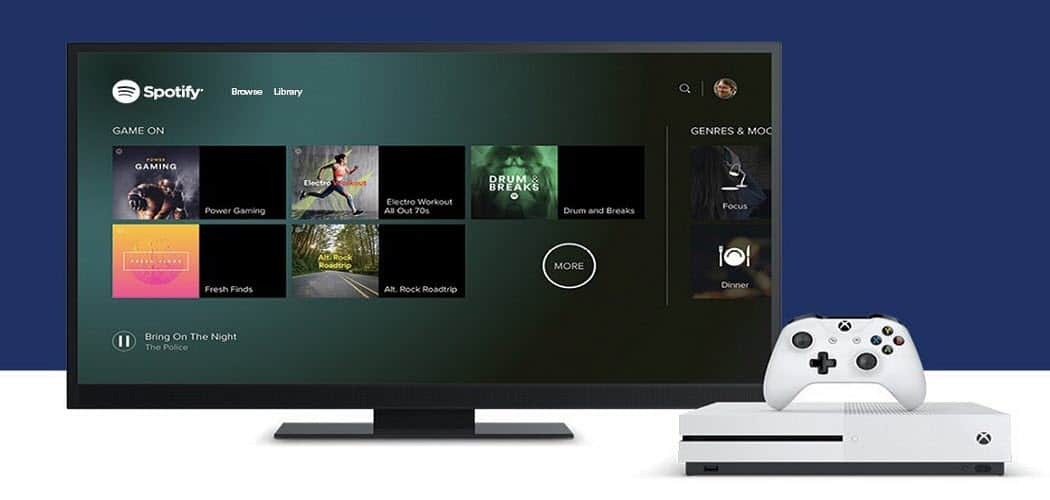 Kontrol Spotify Music di Xbox One dari Android, iOS atau PC