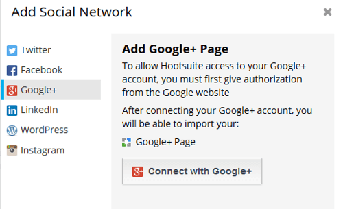 hootsuite menambahkan jaringan