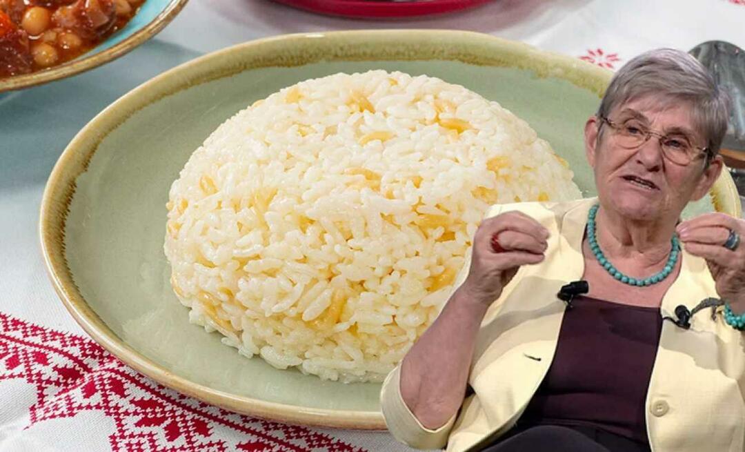Peringatan nasi untuk pria dari Canan Karatay! Apakah nasi menyebabkan rambut rontok?