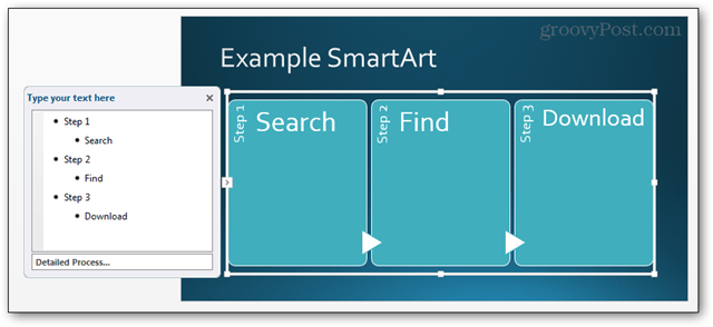 Buat Presentasi PowerPoint Rock dengan SmartArt