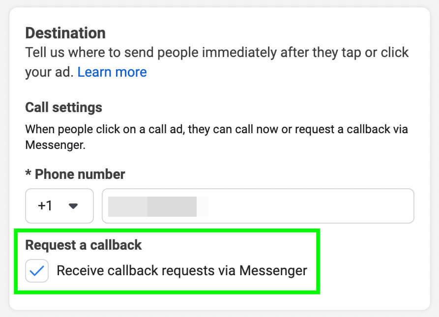 bagaimana-menggunakan-meta-call-ads-callback-option-configure-call-settings-request-callback-box-receive-callback-requests-via-messenger-example-2