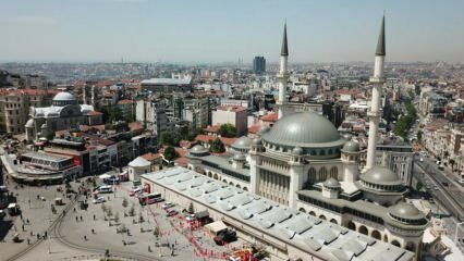 Masjid Taksim dibuka! Kemana dan bagaimana cara pergi ke Masjid Taksim? Fitur Masjid Taksim