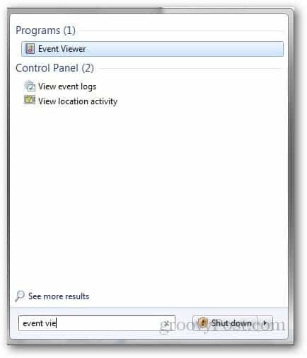 Event VIewer 1