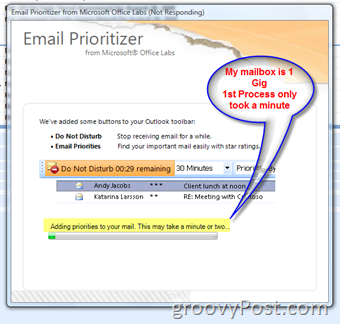 Cara-cara mengatur kotak masuk Anda dengan Add-in Prioritas Email baru untuk Microsoft Outlook:: groovyPost.com