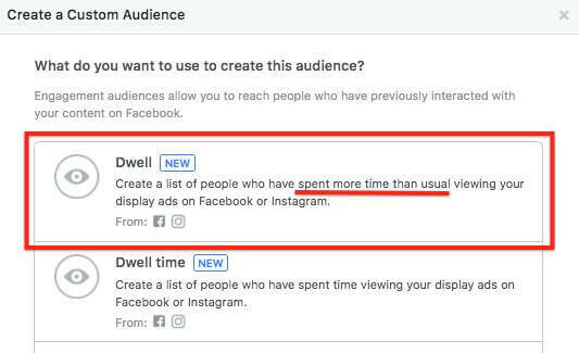  Facebook sekarang memungkinkan Anda menargetkan orang-orang yang menghabiskan lebih banyak waktu daripada biasanya untuk melihat iklan Anda.