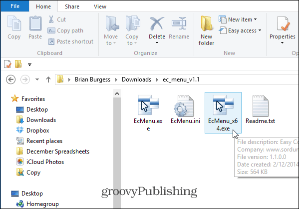 Tambahkan Item ke Menu Konteks Klik Kanan Windows dengan Cara Mudah