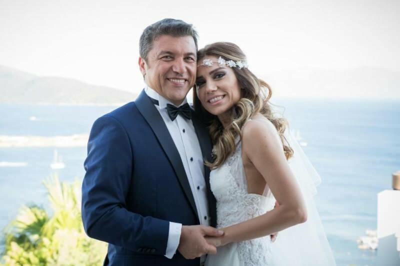 Foto pernikahan Ismail Küçükkaya dan mantan istrinya Eda Demirci