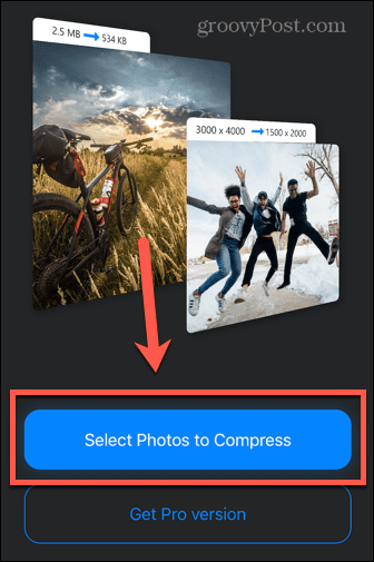 aplikasi kompres foto pilih foto