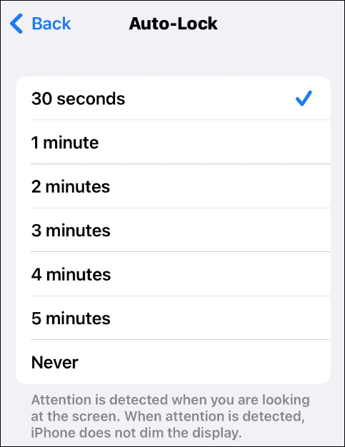 Ubah Batas Waktu Layar di iPhone