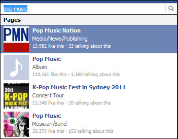 musik pop facebook