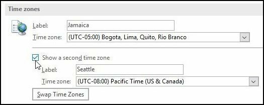 Cara Menambahkan Zona Waktu Ekstra ke Kalender Outlook 2016