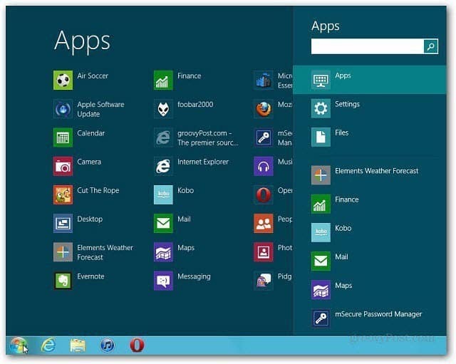 Windows 8: Dapatkan Start Menu Kembali di Desktop